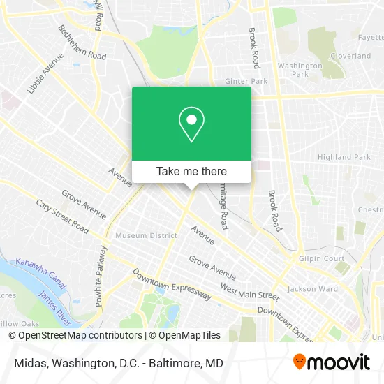 Midas map