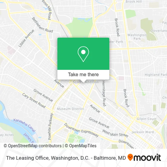 The Leasing Office map