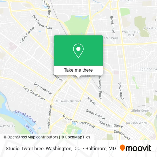 Mapa de Studio Two Three