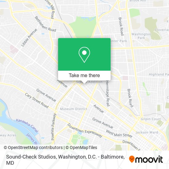 Sound-Check Studios map