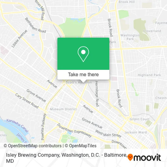 Isley Brewing Company map