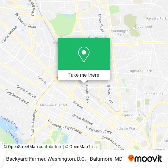 Mapa de Backyard Farmer