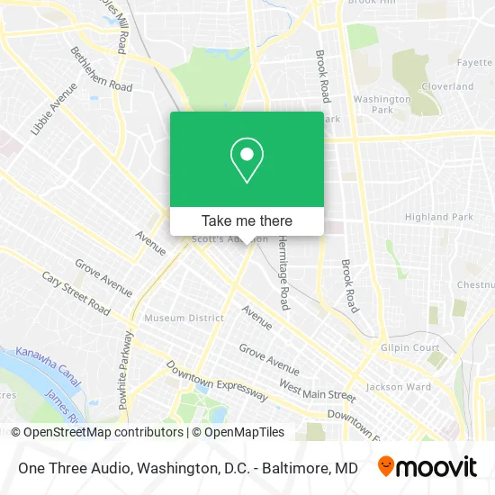 One Three Audio map