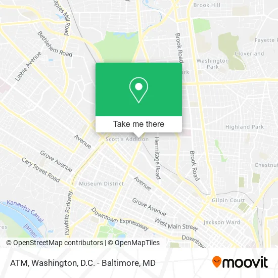 ATM map