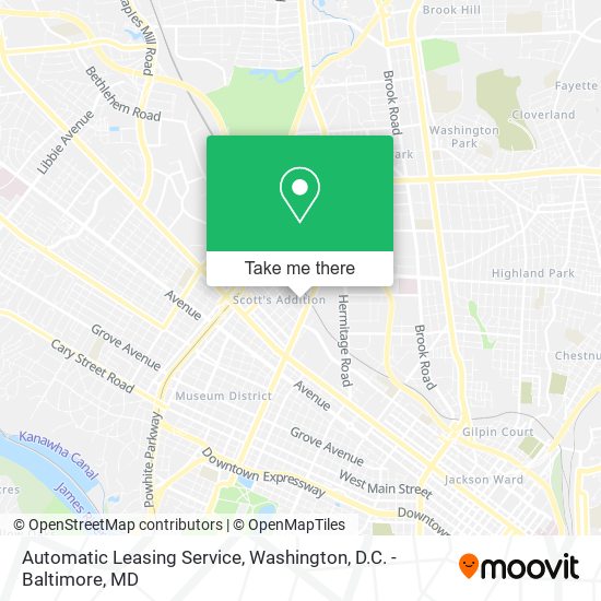 Mapa de Automatic Leasing Service
