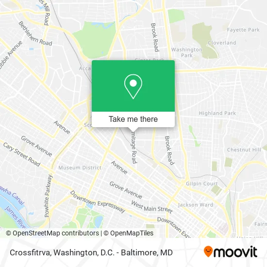 Crossfitrva map
