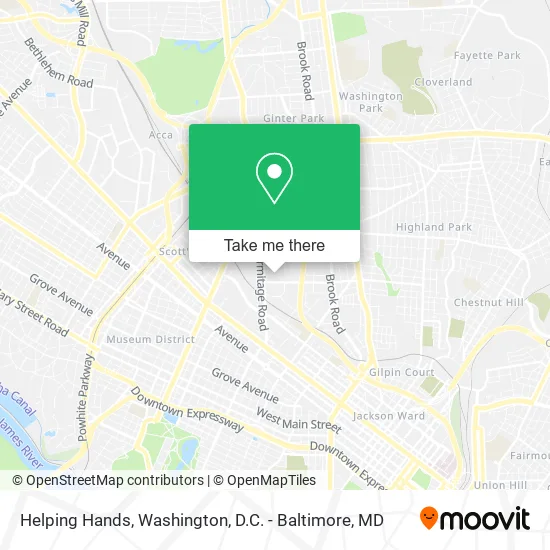 Helping Hands map