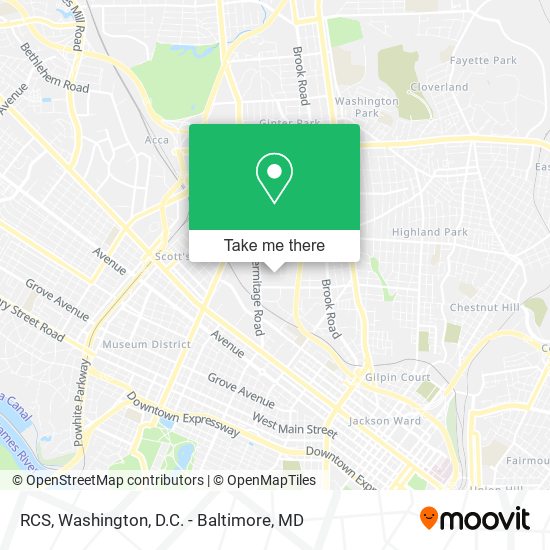 RCS map