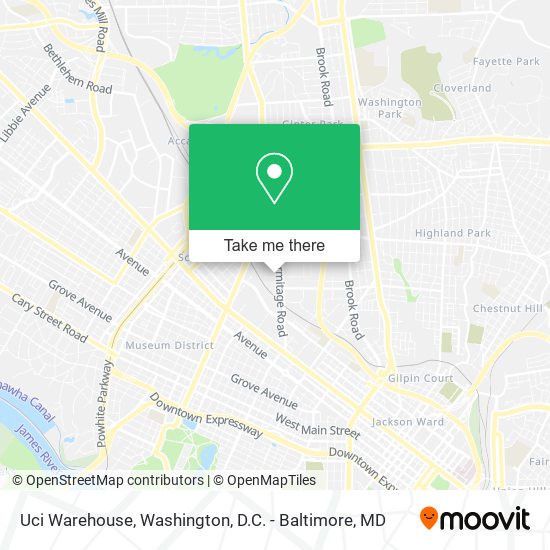 Uci Warehouse map