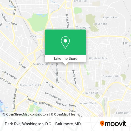 Park Rva map