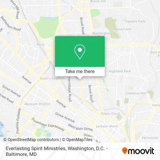 Everlasting Spirit Ministries map