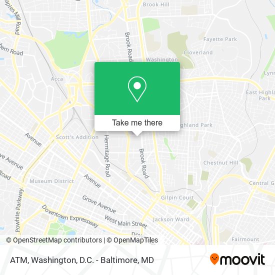 Mapa de ATM