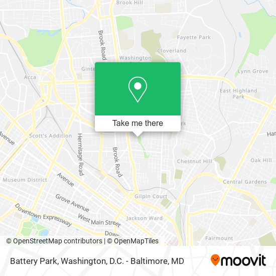 Battery Park map