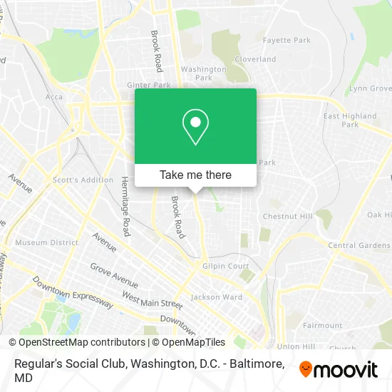 Regular's Social Club map