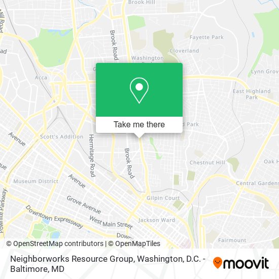 Neighborworks Resource Group map