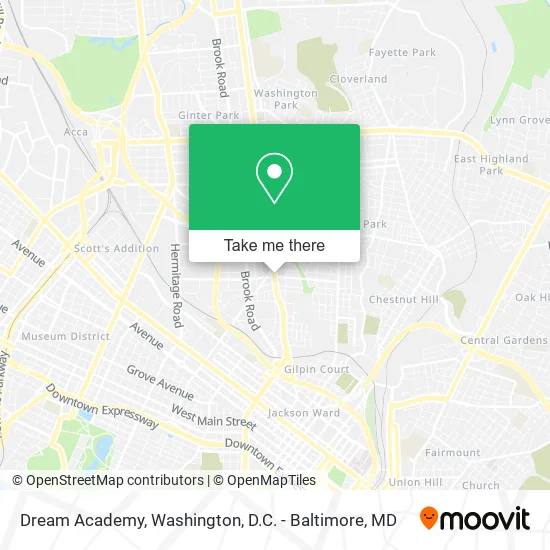 Mapa de Dream Academy