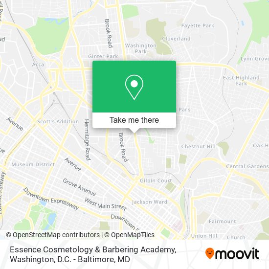 Essence Cosmetology & Barbering Academy map