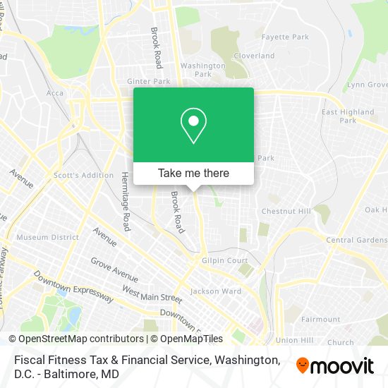Mapa de Fiscal Fitness Tax & Financial Service