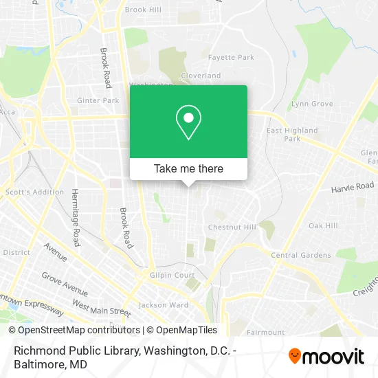 Richmond Public Library map