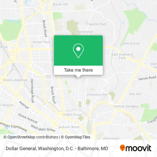Dollar General map