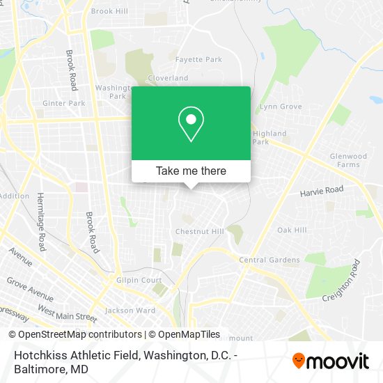 Hotchkiss Athletic Field map