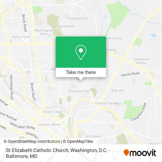 St Elizabeth Catholic Church map