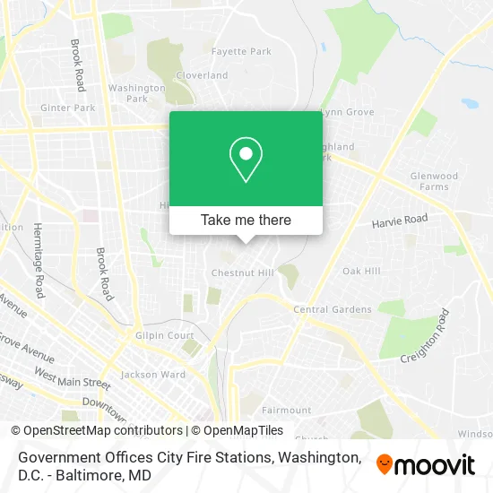 Government Offices City Fire Stations map