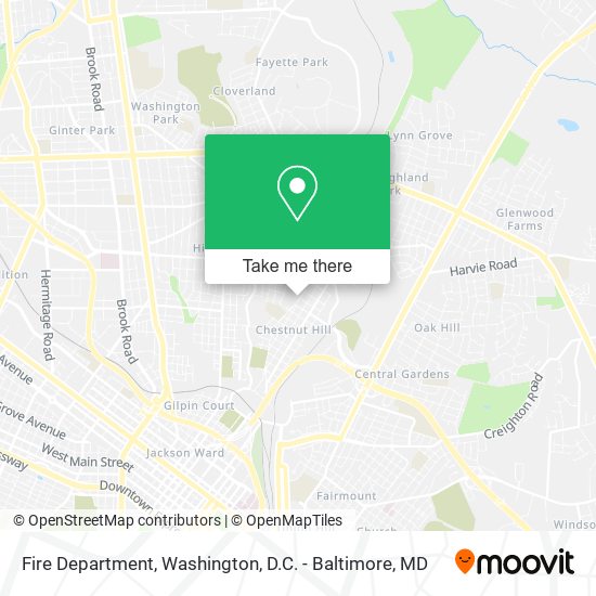 Fire Department map