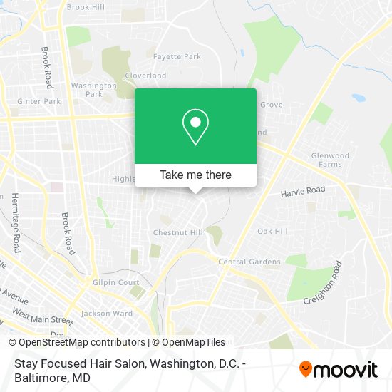 Stay Focused Hair Salon map