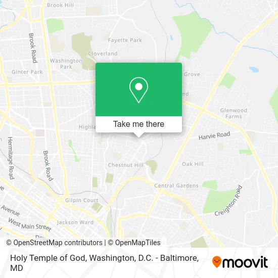 Holy Temple of God map