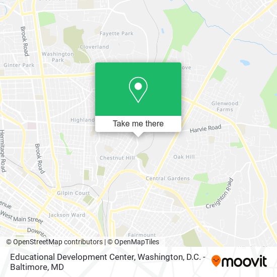 Mapa de Educational Development Center