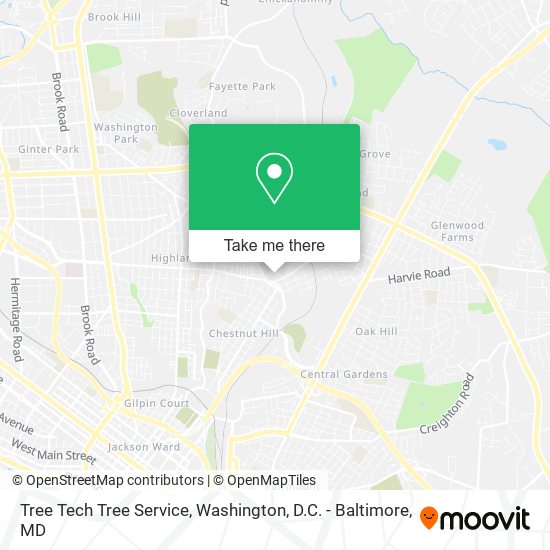 Tree Tech Tree Service map