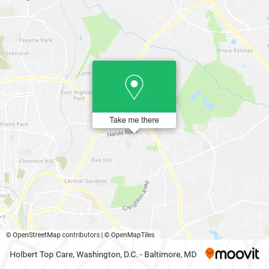 Holbert Top Care map