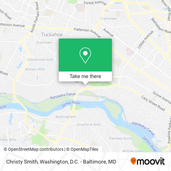 Christy Smith map