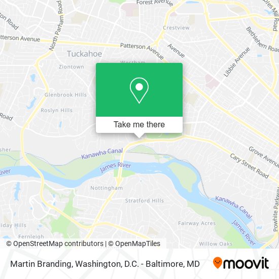Mapa de Martin Branding