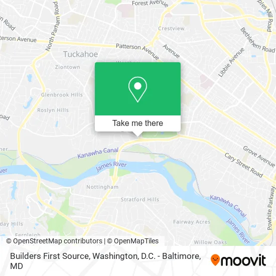 Builders First Source map