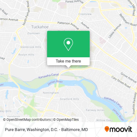 Pure Barre map