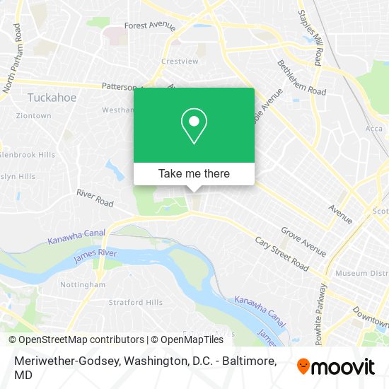 Mapa de Meriwether-Godsey