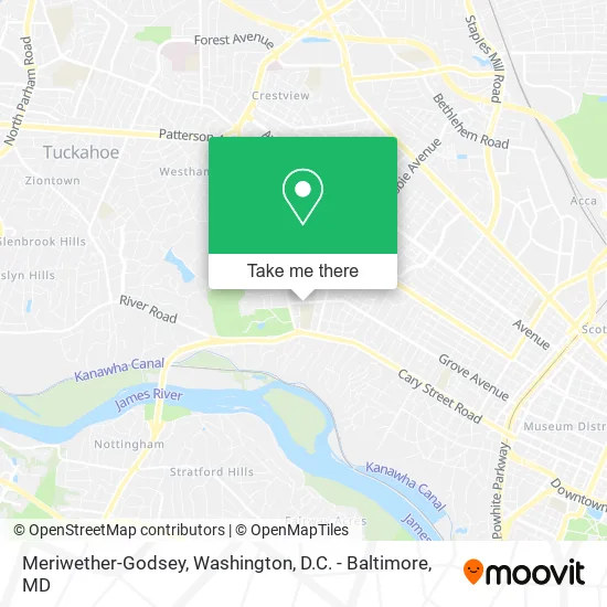 Meriwether-Godsey map