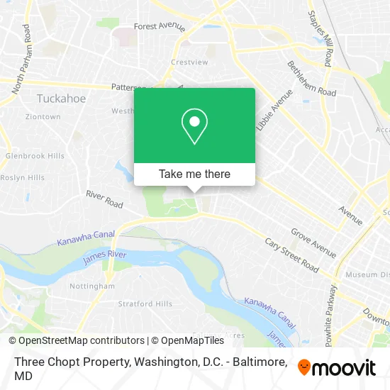 Three Chopt Property map