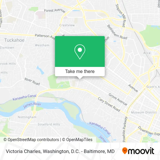 Victoria Charles map