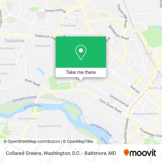 Collared Greens map