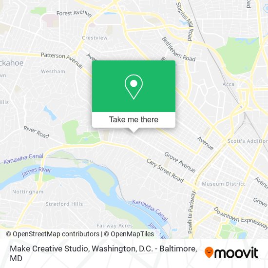 Make Creative Studio map