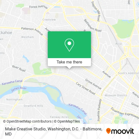 Make Creative Studio map