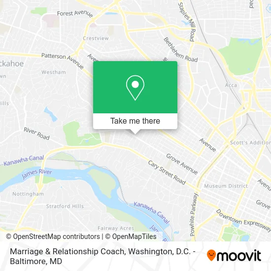 Marriage & Relationship Coach map