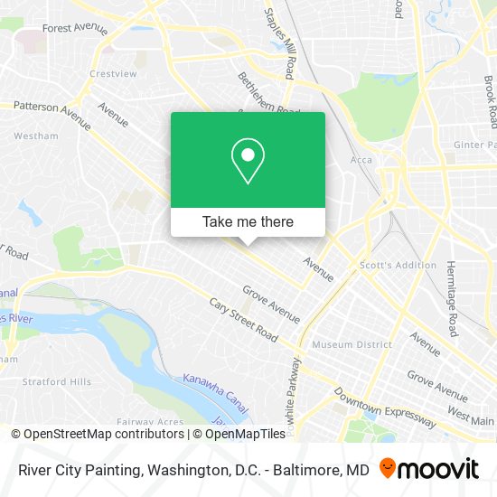 River City Painting map