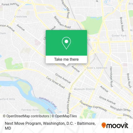 Next Move Program map