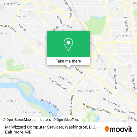 Mr Wizzard Computer Services map