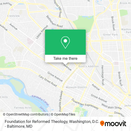 Foundation for Reformed Theology map