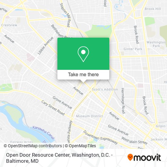 Mapa de Open Door Resource Center